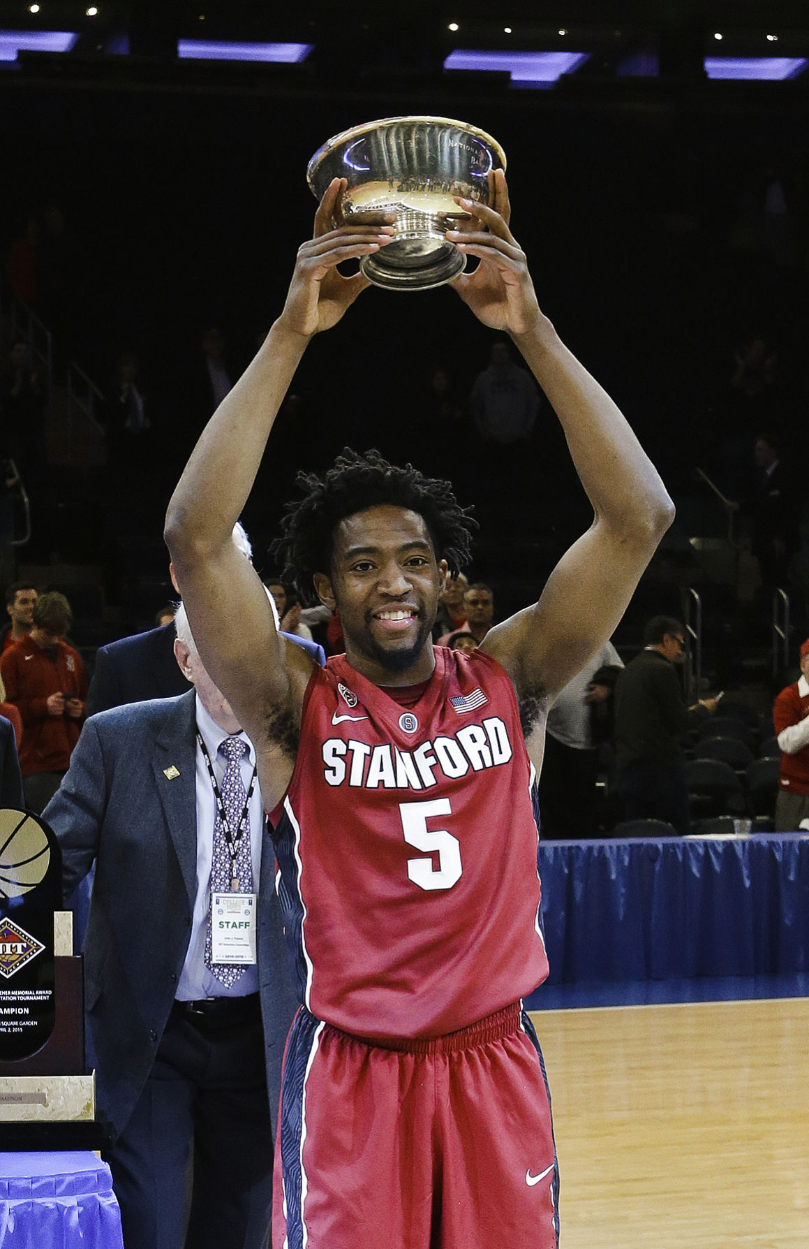 Randle's Garden party: Stanford wins NIT, RI grad wins MOP award